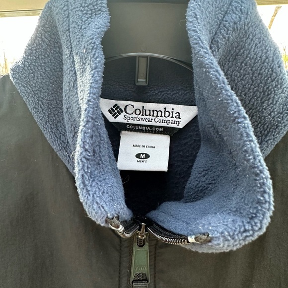 Men’s size medium Columbia fleece jacket - Picture 3 of 3